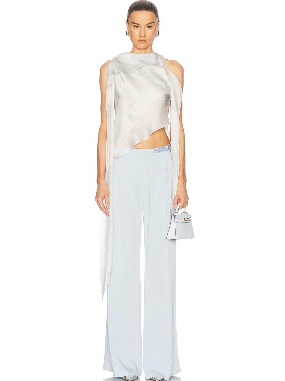 Anna October Pale Blue Noemie Pants